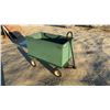 Image 2 : Metal with Wood Sides Garden Wagon with extra Wheel 20 × 37 × 32”
