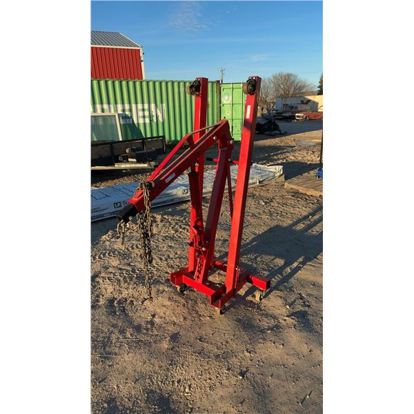 Folding 2 Ton Hydraulic Engine/Shop Hoist