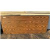 Image 2 : 3 Wood Folding Leg Tables: 72 × 30”, 96 × 30” and 95 × 30”