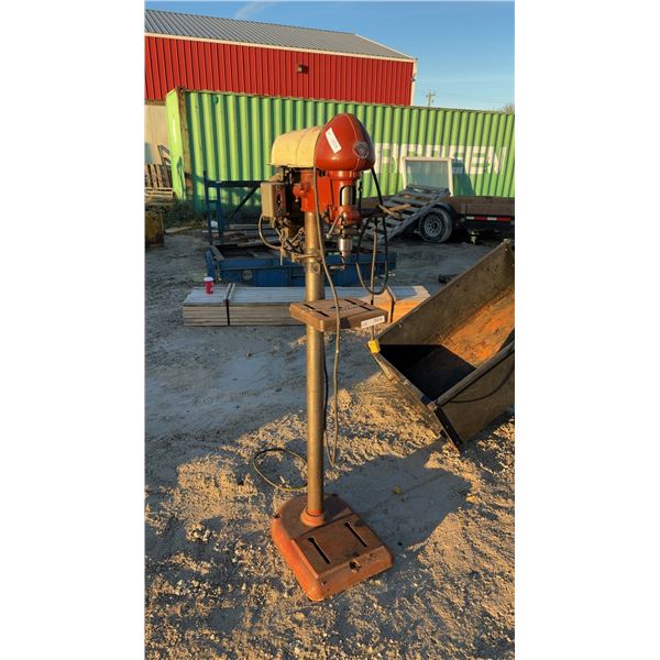 Delta Floor Model Drill Press with 1/2hp Electric Motor