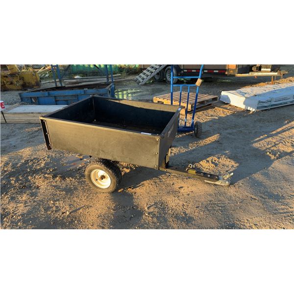 Agri-Fab Utility 15 Metal Trailer 37 × 49” Box with Rear Gate