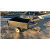 Image 1 : Agri-Fab Utility 15 Metal Trailer 37 × 49” Box with Rear Gate