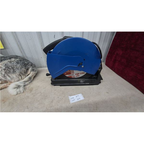 Power Fist 14” Cut-Off Saw with White Horse Metal Abrasive Blade