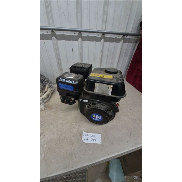 Power Fit 6.5 Horsepower OHV Horizontal Shaft Gasoline Engine, Lifan 168F-2 Clone, ISO 9001