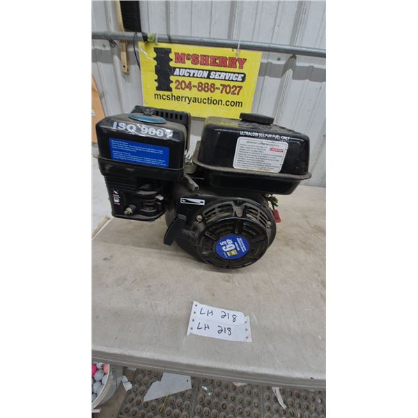 Powerfist 6.5 Horsepower OHV Gasoline Engine, 196cc, Horizontal Shaft, Recoil Start