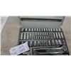 Image 3 : Trade Pro Mechanics Tool Set in Molded Case With Sockets, Ratchets, Wrenches and Bits