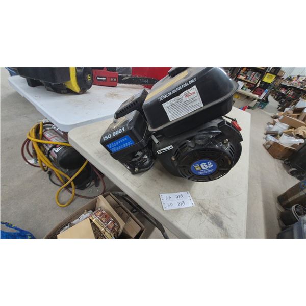 ZAP 6.5 HP 196cc Air-Cooled Gasoline Engine, Ultralow Sulfur Fuel, ISO 9001