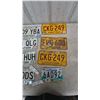 Image 4 : Collection of Twelve Friendly Manitoba License Plates, 1976-2018, Various one motorcycle