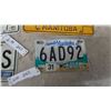 Image 5 : Collection of Twelve Friendly Manitoba License Plates, 1976-2018, Various one motorcycle