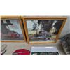 Image 3 : Harley-Davidson Electra Glide Classic Motorcycle Wall Decor Sign, Framed Vintage Vehicle Prints