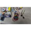 Image 2 : Red Toolbox With Multimeter, Wire, Eurolite Xenon 9007 12V Bulbs, Connectors