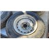 Image 7 : 5 15” 5 Bolt Rims with Tires (Value in Rims)