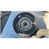 Image 2 : 2 15” 5 Bolt Steel Rims with Tires: Laredo 31x10.50R15 and Goodyear 31x10.50R15