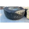 Image 4 : 2 15” 5 Bolt Steel Rims with Tires: Laredo 31x10.50R15 and Goodyear 31x10.50R15