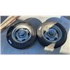 Image 1 : 2 Chevy 5 Bolt 15” Steel Rims with BF Goodrich Traction T/A 225/60R15 Tires