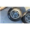 Image 2 : 2 Chevy 5 Bolt 15” Steel Rims with BF Goodrich Traction T/A 225/60R15 Tires