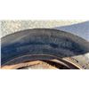 Image 4 : 2 Spare Tires with Rims: Goodyear on 16” 5 Bolt Rim and Firestone on 14”? 4 Bolt Rim