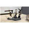 Image 9 : Nuclear Enterprises Ltd. Model 919 Moisture Meter, 1955, and Ohaus Balance Scale with Brass Pan