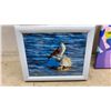 Image 10 : Framed Artwork, Scroll Saw Stag, Ice Fisherman, Canvas Prints and More, Largest 20 × 10”