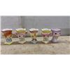 Image 2 : Vintage 1950s Mid-Century Kitsch Anthropomorphic Puppy and Chick Ceramic Egg Cups. MCM H