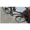 Image 4 : Arashi Horizon Cromoly Hybrid Comfort Bicycle in Purple with CCM Mega Gel Seat Cover. 25”