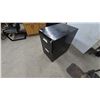 Image 4 : Black Metal 2-Drawer Locking Filing Cabinet, 29” × 28.6” × 18”