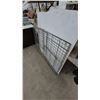 Image 3 : Collapsible Metal Wire Pet Crate Panel Section with Hinged Panels and Latch