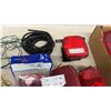 Image 7 : Trailer Lights and Wiring: 5 LED Trailer Taillights, 2 Hopkins Y-Harnesses