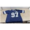 Image 1 : Dallas Cowboys #97 Everson Griffen Autographed Football Jersey, XL, 100% Polyester