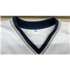 Image 2 : Autographed New England Patriots #26 Sony Michel White Football Jersey, Size Extra Large