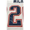Image 6 : Autographed New England Patriots #26 Sony Michel White Football Jersey, Size Extra Large