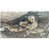 Image 4 : Framed Print "First Born" by Jan Bain, 2003 South Interlake Canada Goose Shoot Medallion