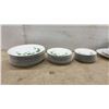 Image 5 : Fuji China Japan "Ivy" Pattern Porcelain Dinnerware Set with Plates, Bowls, Gravy Boat, 57 Pieces