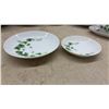 Image 9 : Fuji China Japan "Ivy" Pattern Porcelain Dinnerware Set with Plates, Bowls, Gravy Boat, 57 Pieces