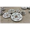 Image 10 : Wood and Sons Rosedale Pattern Dinnerware Set, Plates, Bowls, Teacups, Saucers, 47 Pieces
