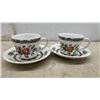 Image 11 : Wood and Sons Rosedale Pattern Dinnerware Set, Plates, Bowls, Teacups, Saucers, 47 Pieces