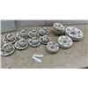 Image 1 : Wood and Sons Rosedale Pattern Dinnerware Set, Plates, Bowls, Teacups, Saucers, 47 Pieces