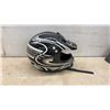 Image 3 : Kulin Full-Face Motocross Helmet, Size XL Black with White and Grey Graphics, DOT