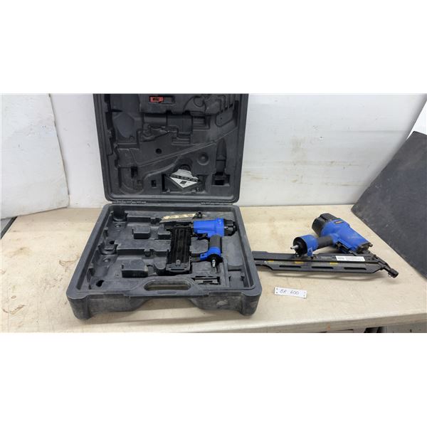 Campbell Hausfeld NS349500AV Clipped Head Framing Nailer and 18-Gauge Brad Nailer With Case