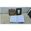 Image 4 : Assorted Picture Frames, Photo Albums, Floral Canvas Prints, Largest 15 × 12”