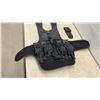 Image 10 : Tactical Vest Lot: Black Vest, Woodland Camouflage Leg Rig, CADPAT Digital Camouflage Vest