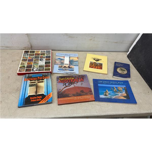 Books, Group of Seven, Australian Pub Crawl, Canadian Coins Catalogue