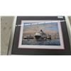 Image 2 : Stephen J. Card Signed Limited Edition Cunard Three Queens Framed Print, Numbered 73/575, 2011