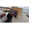Image 6 : Antique Mason Jars, Wooden Fruit Crate, Mission Beverages Bottle, Adams Express Amber Bottles