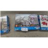 Image 3 : 3 Fischertechnik Start 100, Motor + Getriebe, Statik Building Kits