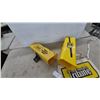 Image 5 : Winnipeg Tribune Yellow Plastic Newspaper Delivery Tubes and Canvas Carrier Bag, Vintage