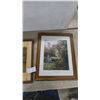 Image 2 : Two Framed Prints: "September Eve" by Owen Roberts and "Children Picking Wild Roses" by Blacklock