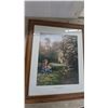 Image 3 : Two Framed Prints: "September Eve" by Owen Roberts and "Children Picking Wild Roses" by Blacklock