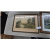 Image 4 : Two Framed Prints: "September Eve" by Owen Roberts and "Children Picking Wild Roses" by Blacklock