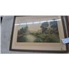 Image 5 : Two Framed Prints: "September Eve" by Owen Roberts and "Children Picking Wild Roses" by Blacklock